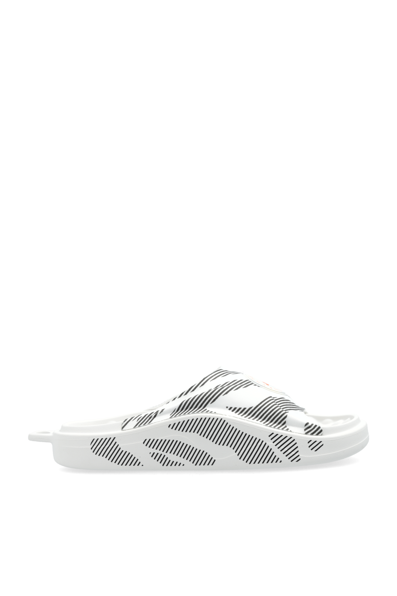 White Logo Slides ADIDAS by Stella McCartney Vitkac GB